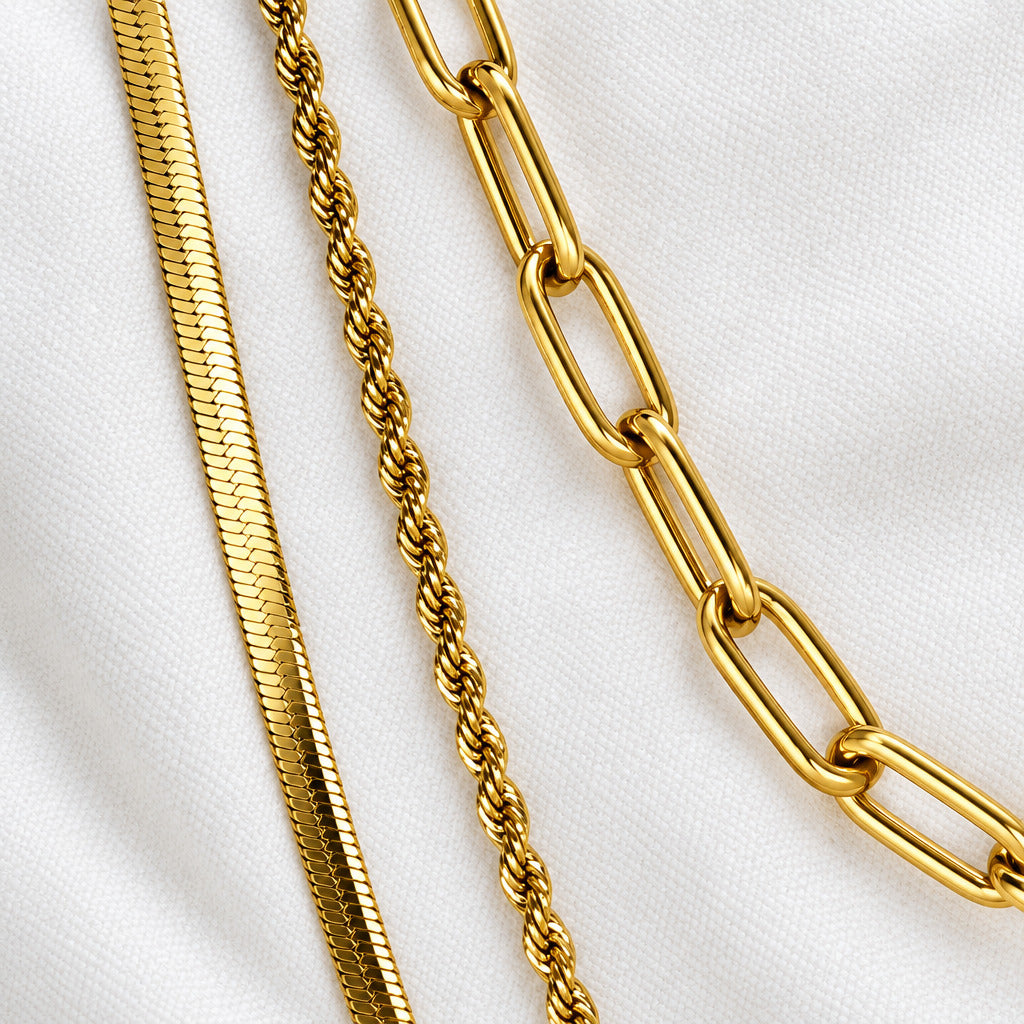 Collier 3 mailles