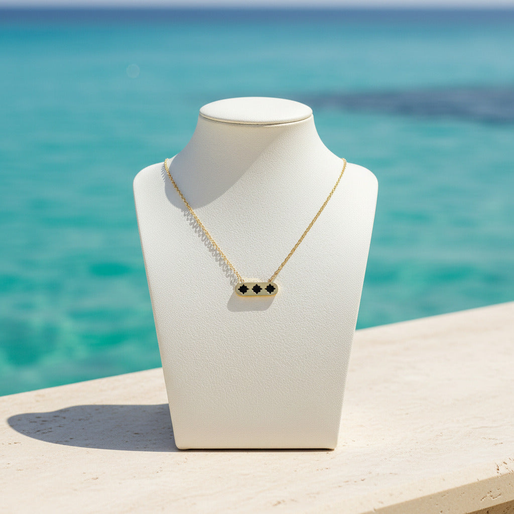 Collier Étoiles Noires