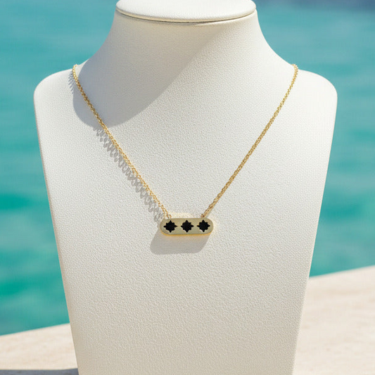 Collier Étoiles Noires
