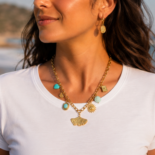 Collier Méditerranée Azur