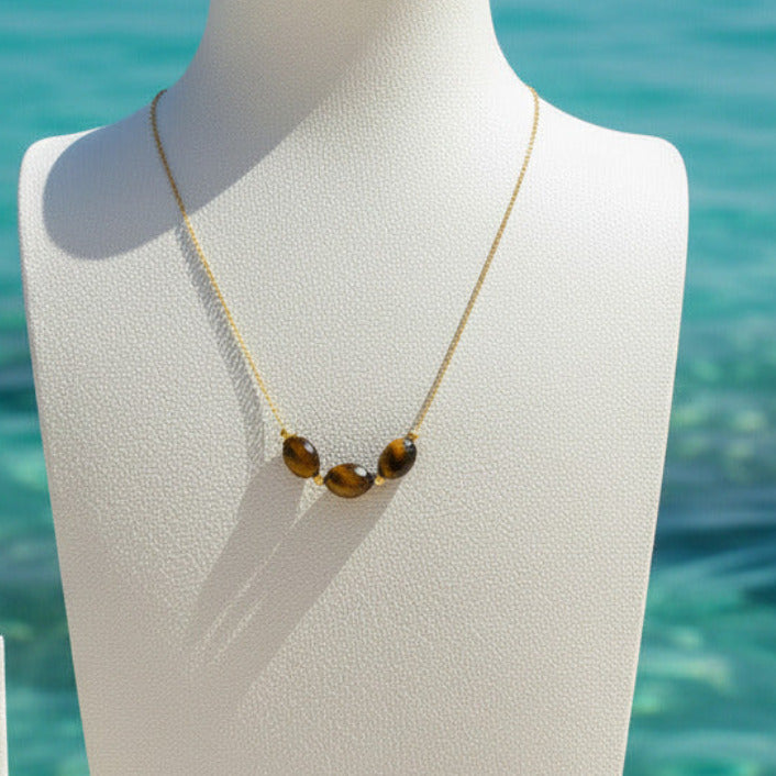 Collier en Œil de Tigre
