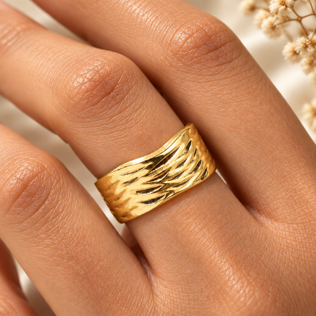Bague Ondulation