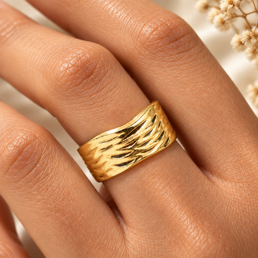 Bague Ondulation